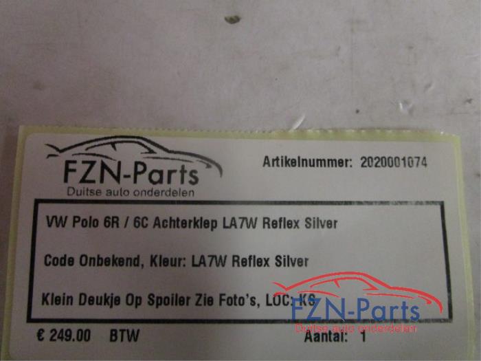 Achterklep Volkswagen Polo (22727323)