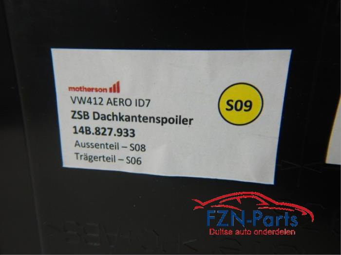 VW ID7 Dakspoiler