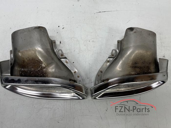 Mercedes-Benz C-Klasse W205 Uitlaatsierstuk Chrome Set