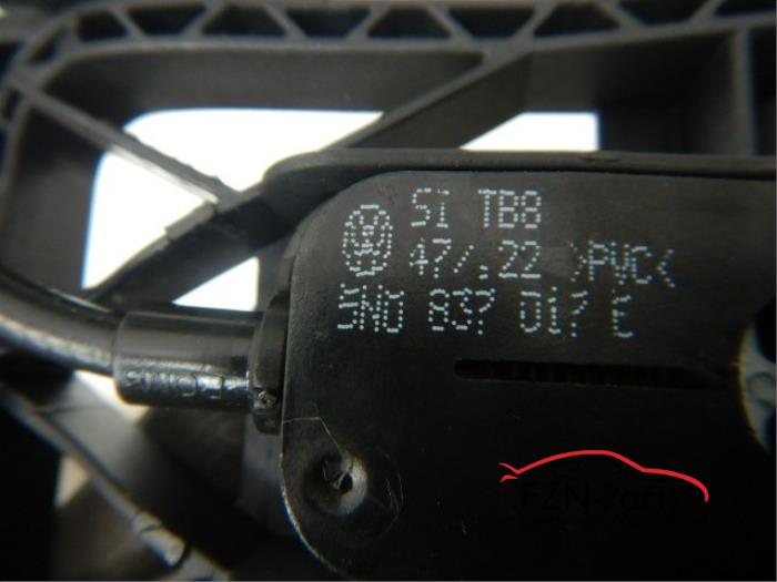 Deurslot Mechaniek 4Deurs links-voor Audi A3 (22743244)