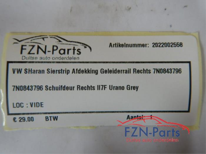 Diversen Volkswagen Sharan (22739489)