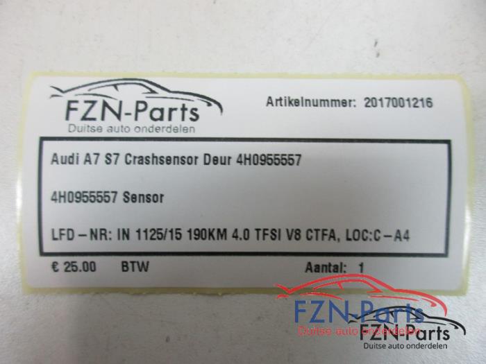 Voetganger Crash sensor Audi A7 (22739845)