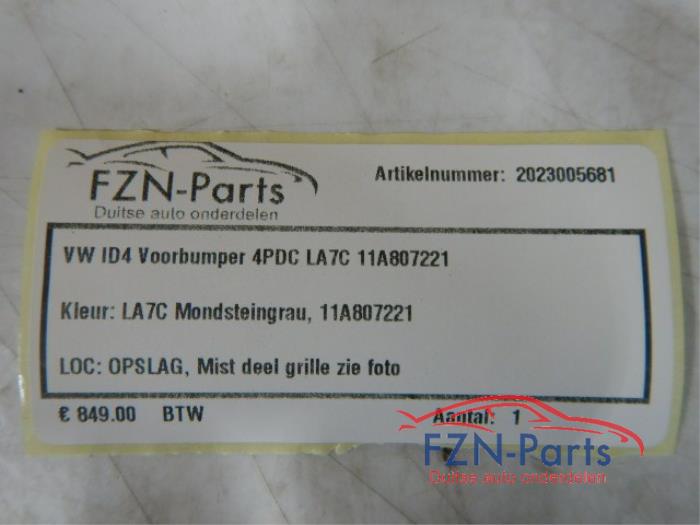VW ID4 Voorbumper 4PDC LA7C