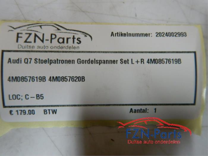 Gordelspanner Set Audi Q7 (22745377)