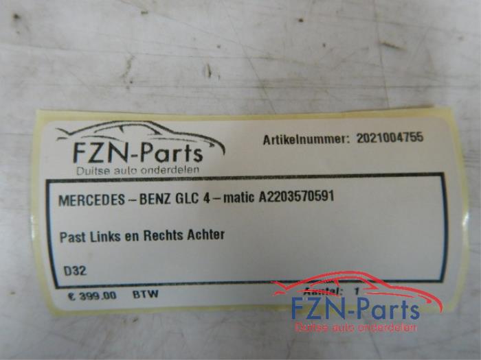 Aandrijfas links-achter Mercedes GLC-Klasse (22725268)