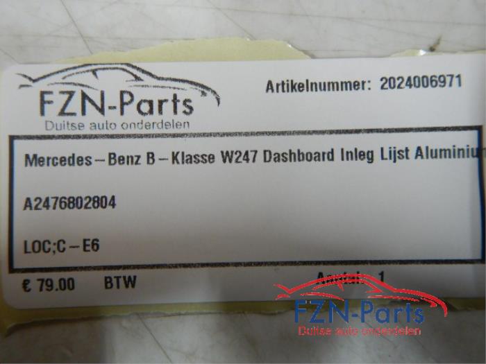 Dashboard deel Mercedes B-Klasse (22743115)