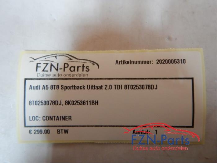 Uitlaat (compleet) Audi A5 (22738126)