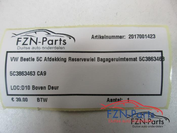 Bekleding bagageruimte Volkswagen Beetle (22739770)