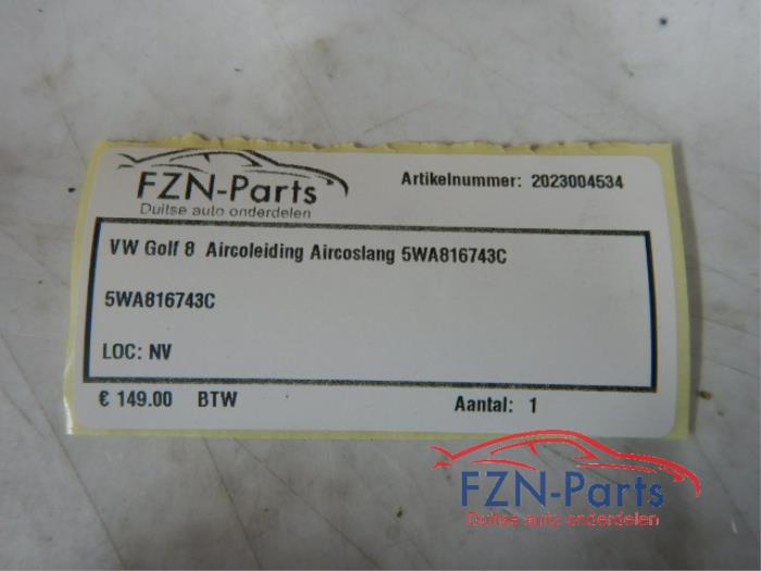 VW Golf 8 Aircoleiding