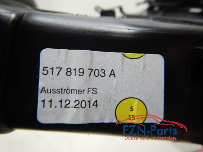 Luchtrooster Dashboard Volkswagen Golf Sportsvan (22735863)