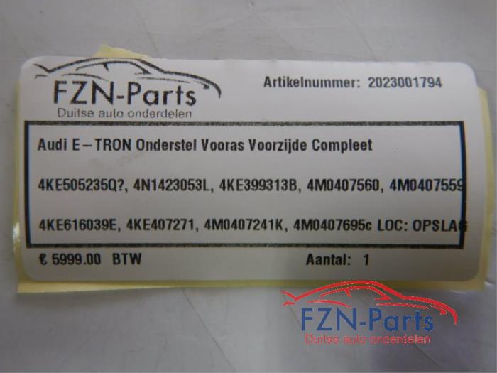 Vooras (compleet) Audi E-Tron (22739106)