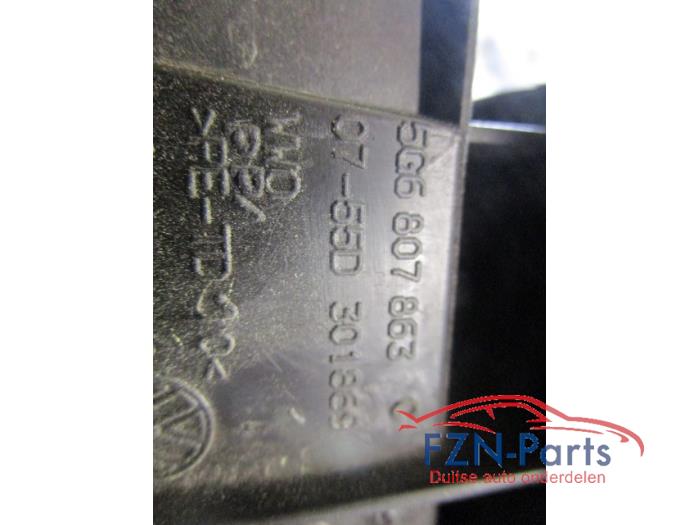 VW Golf 7 facelift Bumpergeleiders Achterbumper Set L+R