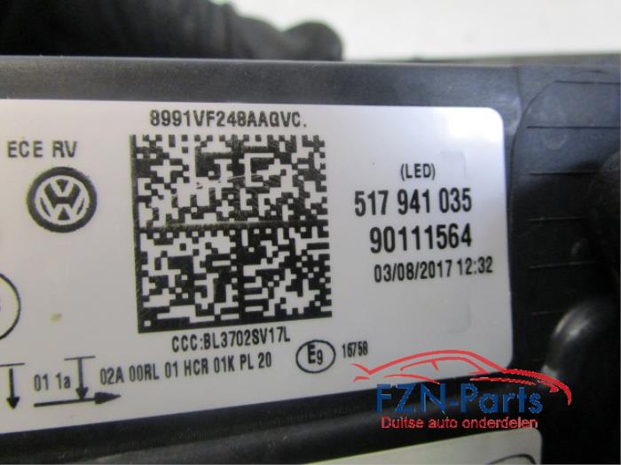 Koplampset links+rechts Volkswagen Golf Sportsvan (22723367)