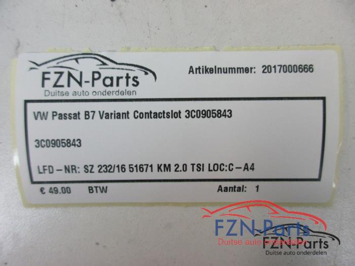 Contactblok contactslot Volkswagen Passat (22738567)