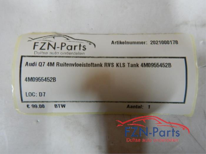 Ruitensproeiertank voor Audi Q7 (22739301)