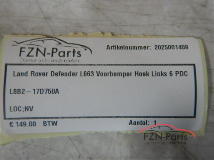 Bumperhoek links-voor Landrover Defender (22738001)
