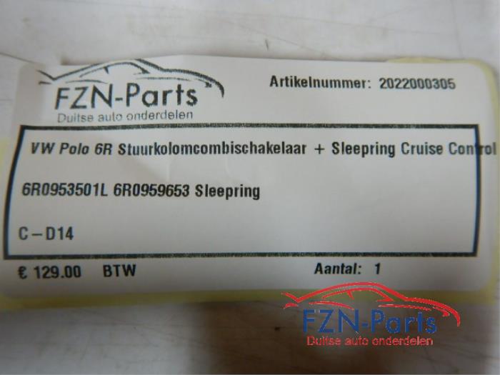 Combischakelaar Stuurkolom Volkswagen Polo (22733355)