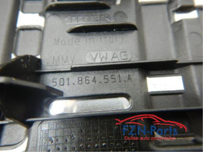 VW Golf 7 Voetpedaal RVS Aluminium