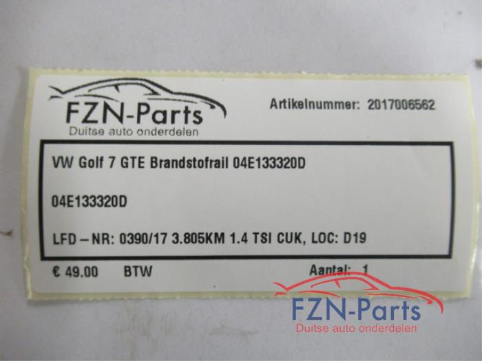 Brandstof retourleiding Volkswagen Golf (22740499)