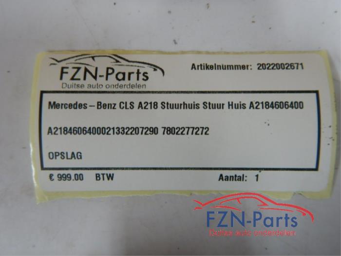 Mercedes-Benz CLS W218 Stuurhuis Stuur Huis