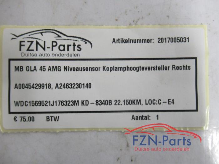Koplamphoogte postitiesensor Mercedes GLA (22735353)