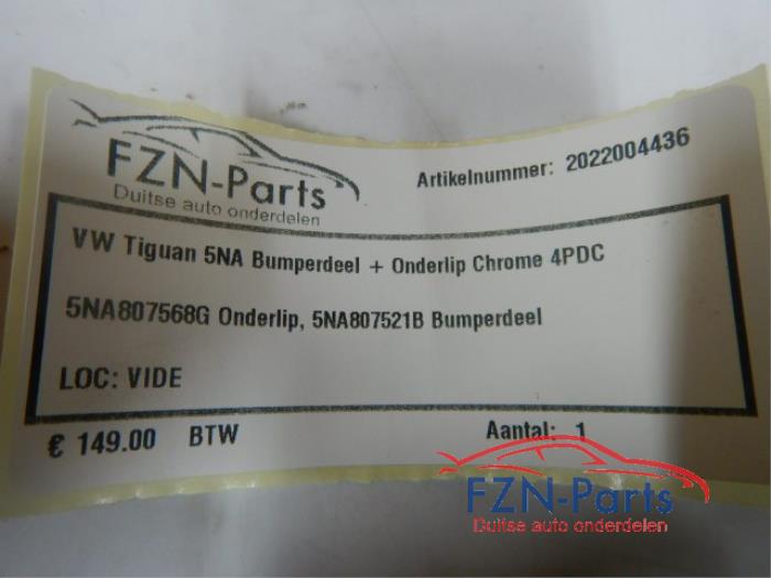 Diffuser achterbumper Volkswagen Tiguan (22738099)