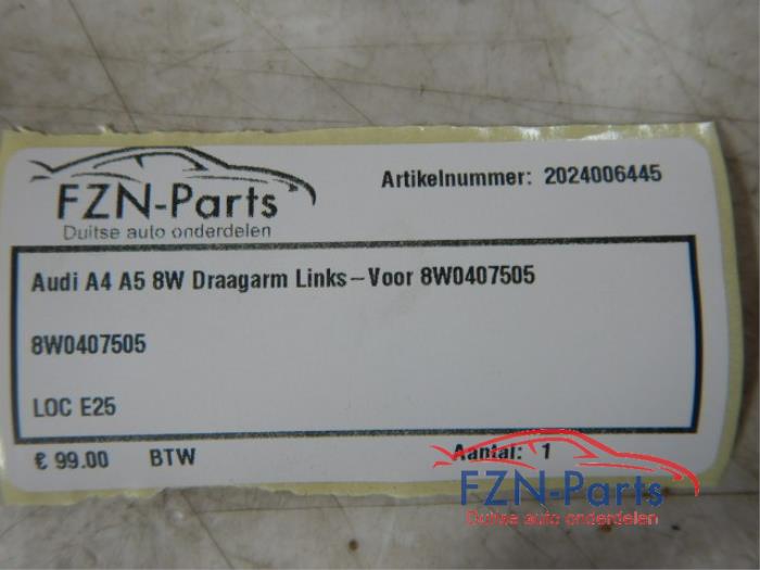 Audi A4 A5 8W Draagarm Links-voor
