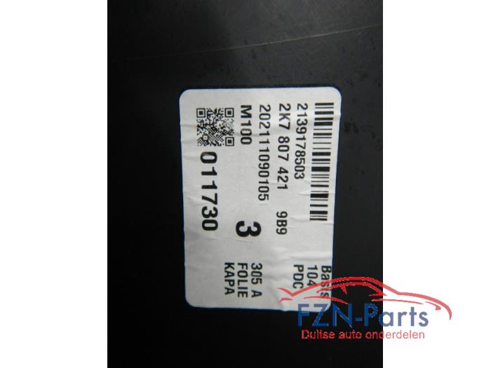 Achterbumper Volkswagen Caddy (22723700)