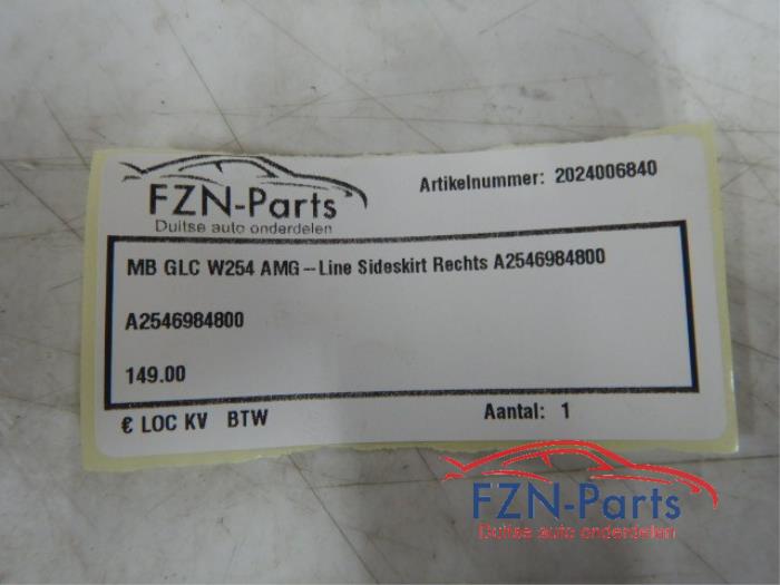 Zijskirt rechts Mercedes GLC-Klasse (22727852)