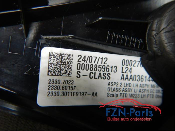 Mercedes-Benz S-Klasse / Maybach W223 Spiegel Links Inklapbaar