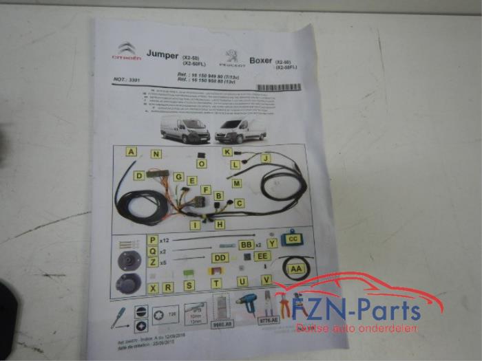 Citroen Jumper III Trekhaak kabelset 13 polig met module