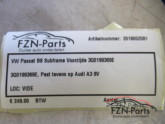 VW Passat B8 Subframe Voorzijde