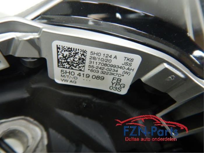 VW Golf 8 R-Line Stuur MF Touchscreen knoppen MF+ACC+F1