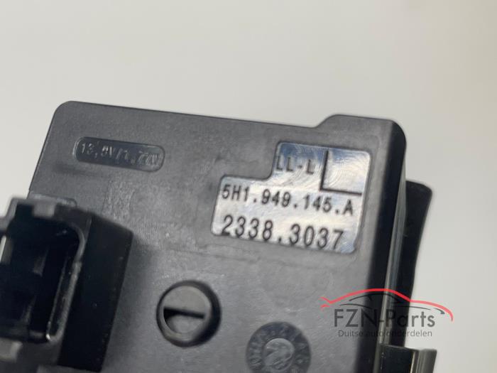 VW Golf 8 5H Side assist dode hoek lampje spiegel Links