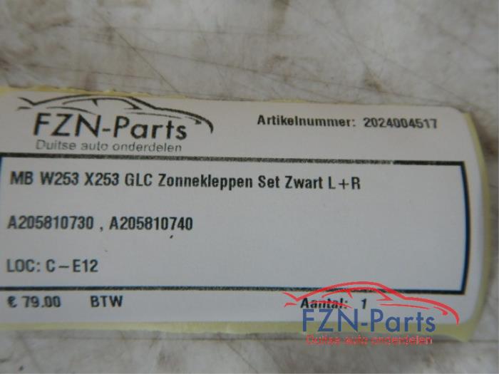 Zonneklep set Mercedes GLC-Klasse (22727895)