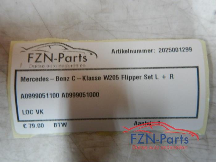 Mercedes-Benz C-Klasse W205 Flipper Set Links+Rechts