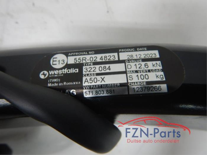 VW Tiguan 571 Elektrische Wegklapbare Trekhaak Module