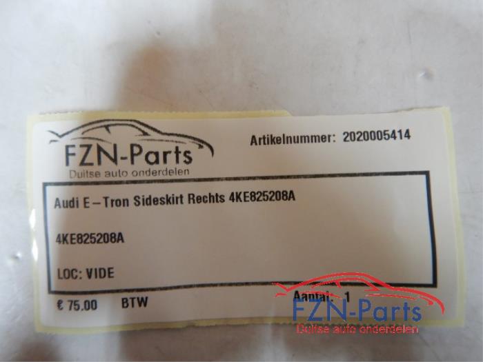 Zijskirt rechts Audi E-Tron (22727826)