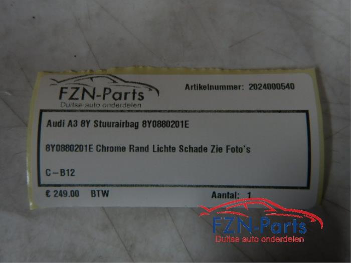 Audi A3 8Y Stuurairbag