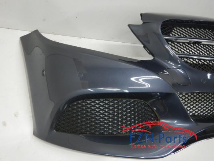 Mercedes-Benz C-Klasse W205 Voorbumper 6PDC Tenorite Gray 7755 A