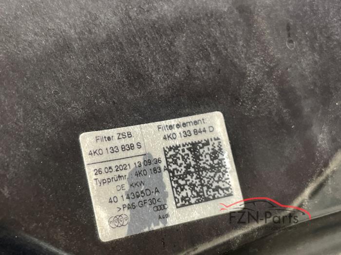 Audi A6 4K C8 3.0 TFSI Luchtfilterhuis met aanzuigbuis