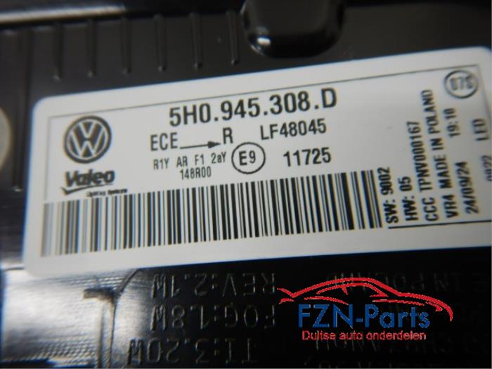 VW Golf 8 Facelift IQ Light Achterlichten Set Dynamisch