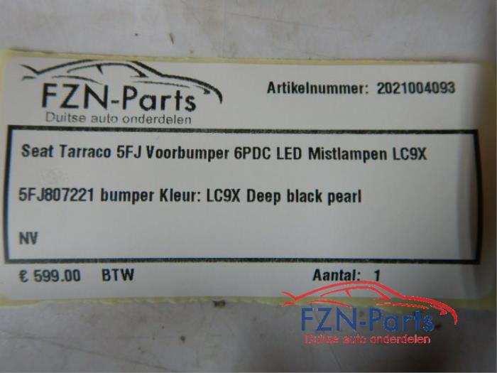 Seat Tarraco 5FJ Voorbumper 6PDC LED Mistlampen LC9X