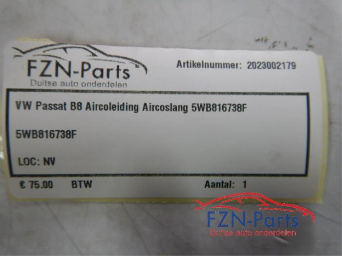 VW Passat B8 Aircoleiding Aircoslang