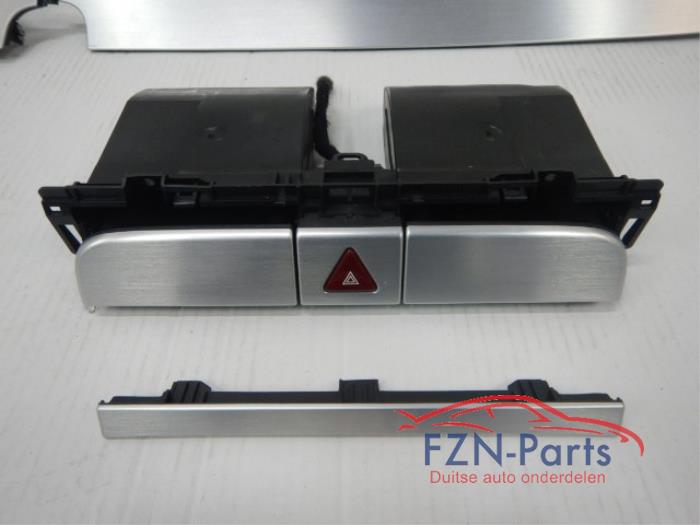 VW Passat 3C8 Inleg Dashboard Grijs Aluminium Look