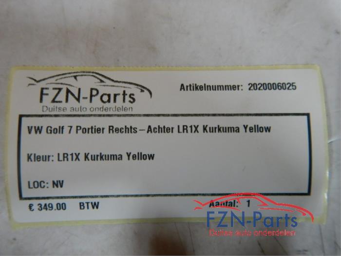 VW Golf 7 Portier Rechts - Achter