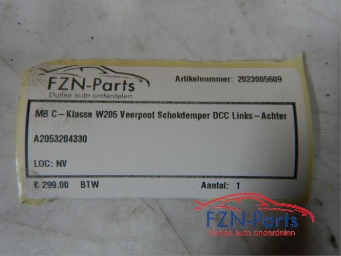 Schokdemperpoot links-achter Mercedes C-Klasse (22739182)