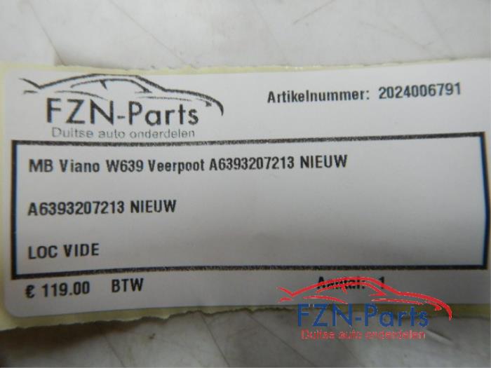 Mercedes-Benz Viano W639 Veerpoot