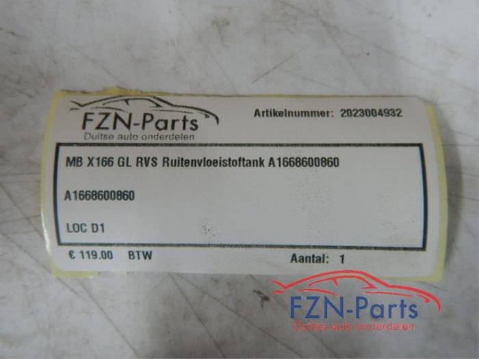 Ruitensproeiertank voor Mercedes Diversen (22740802)