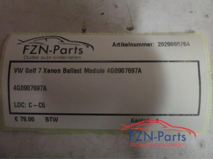 VW Golf 7 Xenon Ballast Module